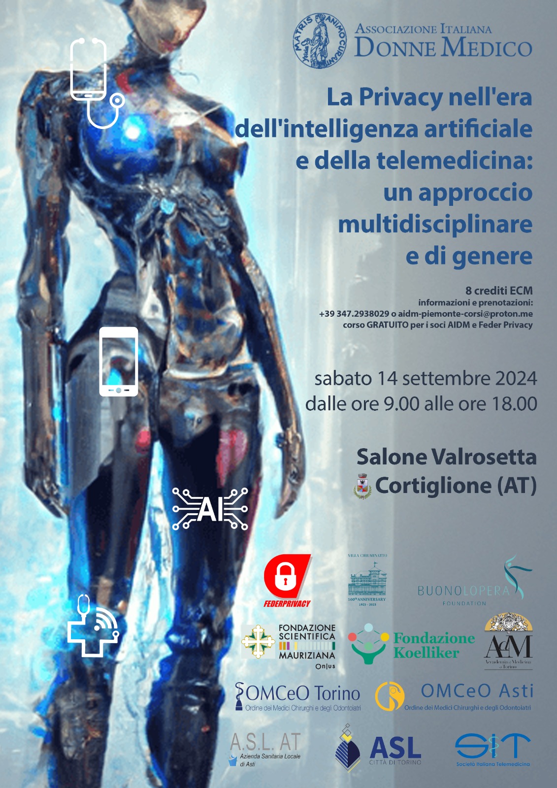 La Privacy nell’era dell’Intelligenza Artificiale e della Telemedicina: un approccio multidisciplinare e di genere